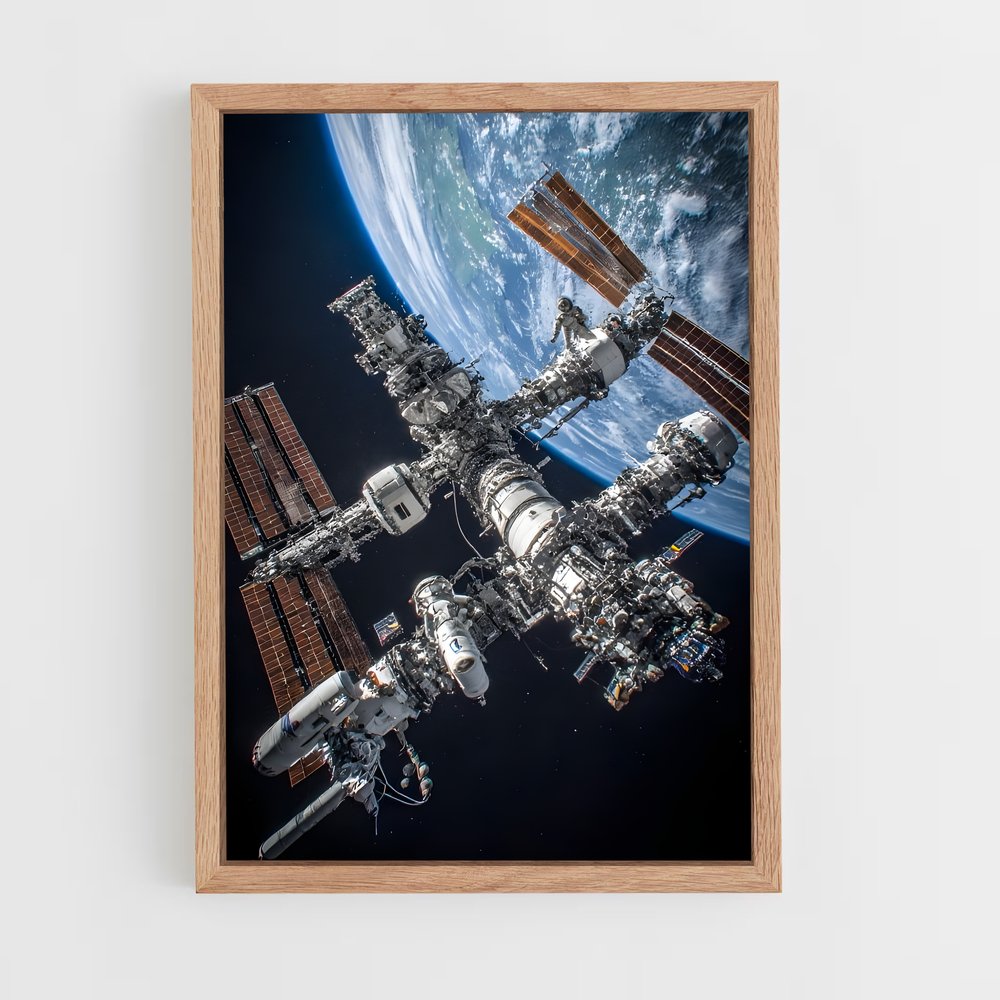 Poster Voyage Orbital – affiche Astronomie (vue 4)